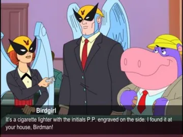 Harvey Birdman - Attorney at Law screen shot game playing